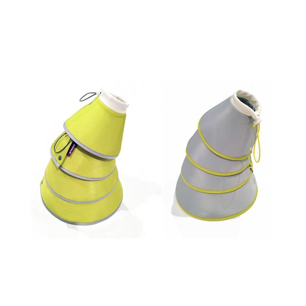 Anti-bite Cat Cone Collar Lightweight Pet Protective Cover Cat Wound Recovery Sleeve Recovery