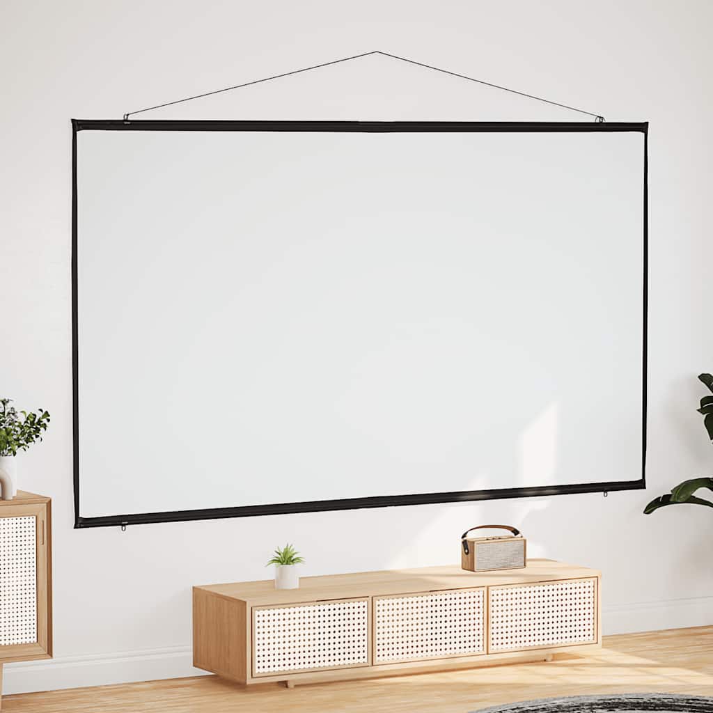 Projector Screen Wall Mounted 120 inch 16:9 Aspect Ratio