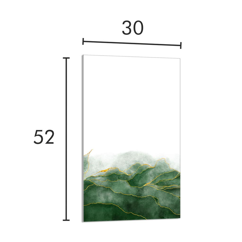 SZKLANA DESKA DO KROJENIA 30x52 Liście