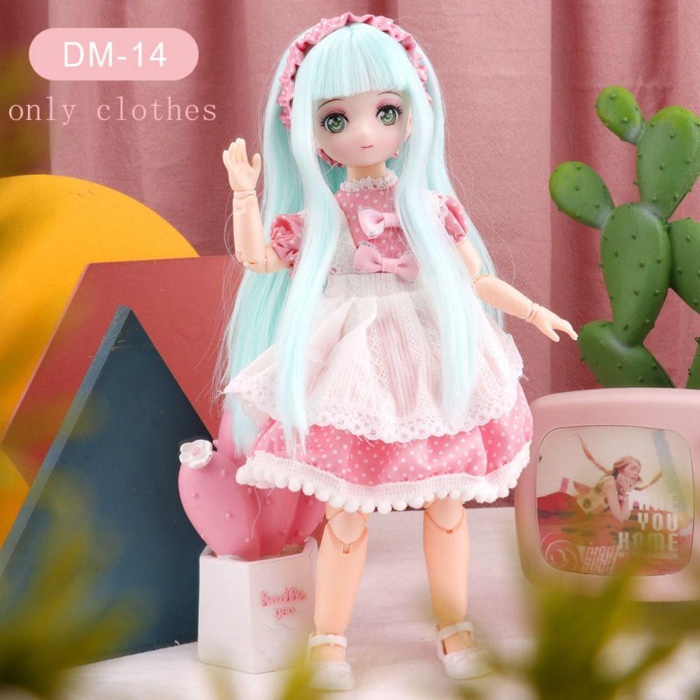 Красочная 1/6 одежда для кукол BJD, юбка, 11 дюймов, платье для кукол BJD, 30 см, одежда для кукол BJD, детские игрушки для девочек