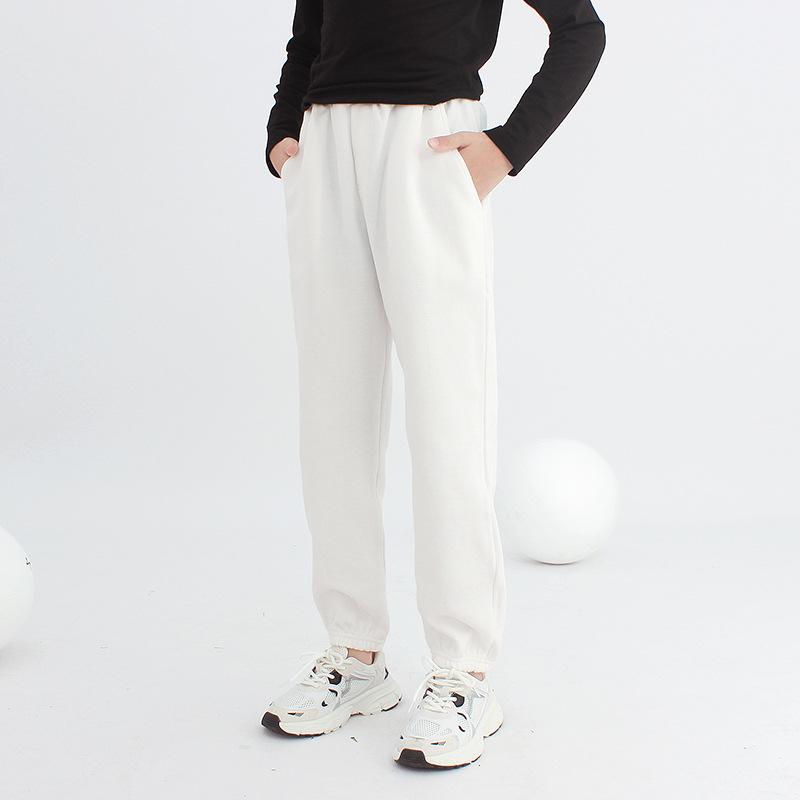 Спортивные брюки для мальчиков в корейском стиле с защитой от комаров - однотонные повседневные брюки для детей