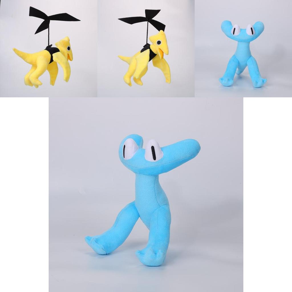 Jili's Rainbow Friends Chapter 2 Plush Toy Cartoonish And Fun Looking Dinosaur Stuffed Animal