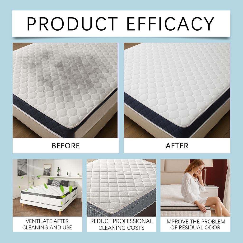 Dry Cleaning Foam Stain Remover Oil Yellow Spots Remove For Mattress Sofa Curtain Upholstery Care Multi Purpose Fabric Cleaner