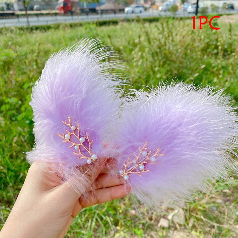 1 шт. Белое перо феи боковая заколка новая заколка для волос аксессуар для волос для девочки украшения для волос свадебная шпилька тиара заколки