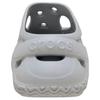 Crocs Женская обувь, шлепанцы на толстой подошве в клетку с круглым носком, серые 211141-GREY