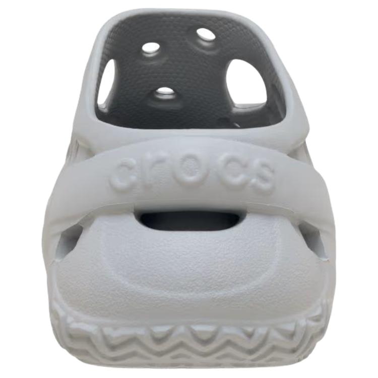 Crocs Женская обувь, шлепанцы на толстой подошве в клетку с круглым носком, серые 211141-GREY