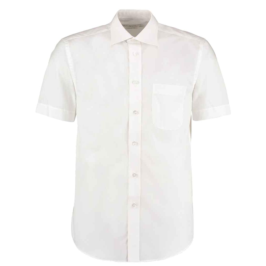 Kustom Kit Mens Classic Short-Sleeved Business Shirt