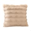 Plush Cushion Cover Throw Pillow Square Elegant 43x43cm Multipurpose Pillowslip Case