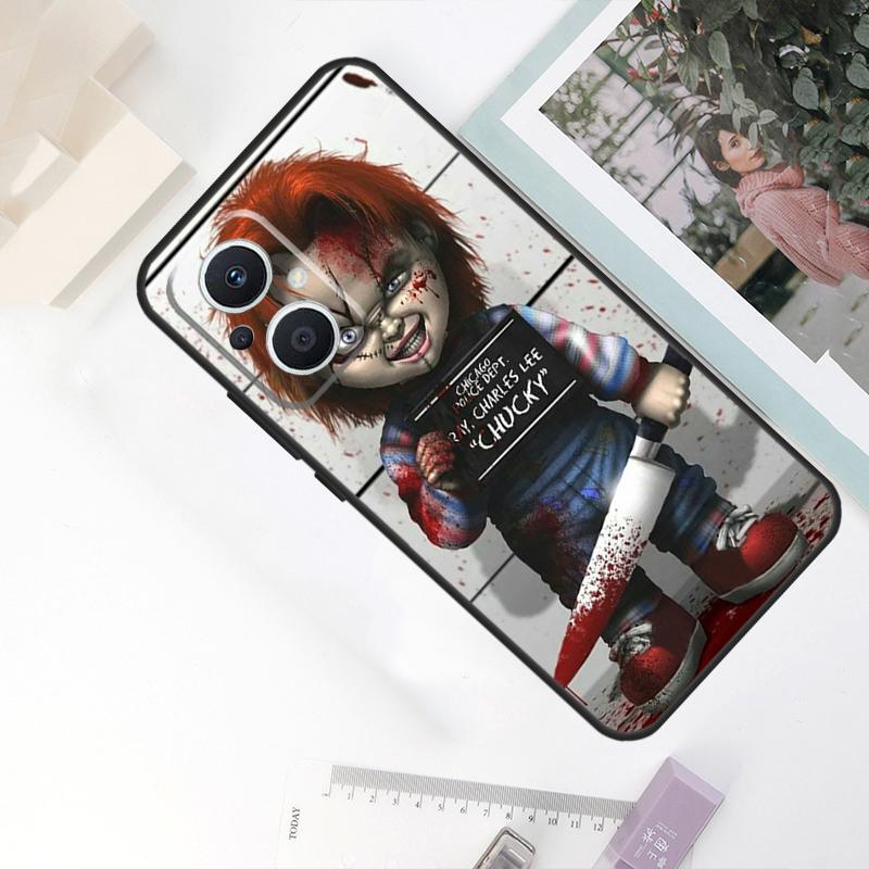 Чехол для телефона OPPO Reno 11F 4Z 5Z 8T 10 Pro 4 6 7 8 5 Lite, Чехол для телефона OPPO Find X6 Pro X2 X3 X5 Lite, Чехол с куклой Чакки из фильма ужасов
