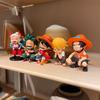 One Piece Портативный Луффи Зоро Портгас Д. Эйс Сидящая Ямато Q-Версия Модный Игровой Мультяшный Аниме Украшение для Автомобиля Периферийные Подарки