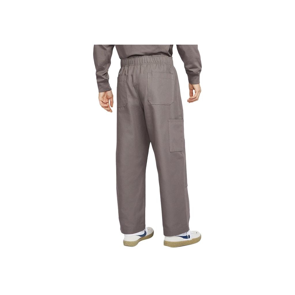 Nike SB SS25 Твил Двойные колени Прямые Удобные Модные Универсальные Повседневные Брюки Унисекс низ Пещера-Камень FV7350-289