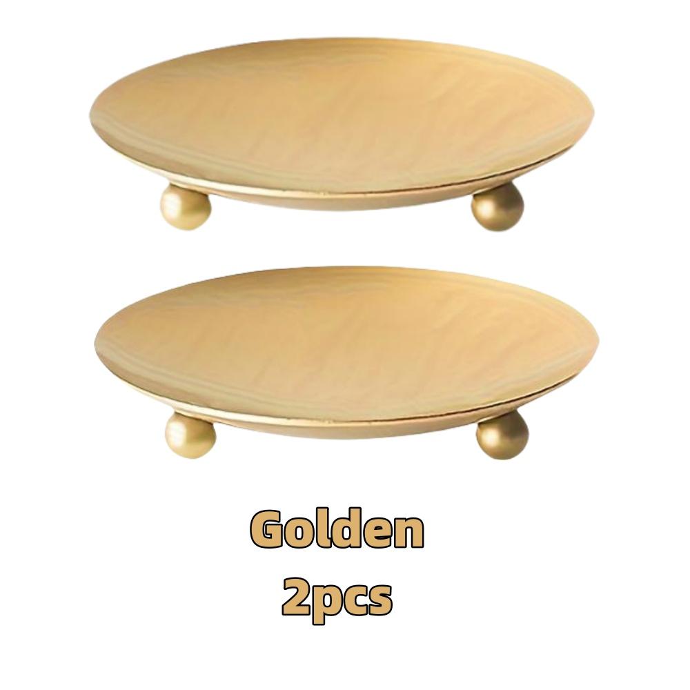 1/2 шт. Железный подсвечник Винтажный подставка для столбовых свечей Металлическая тарелка Подсвечник Подставка Для Свадебной вечеринки Фестиваля Романтический настольный декор Подарки