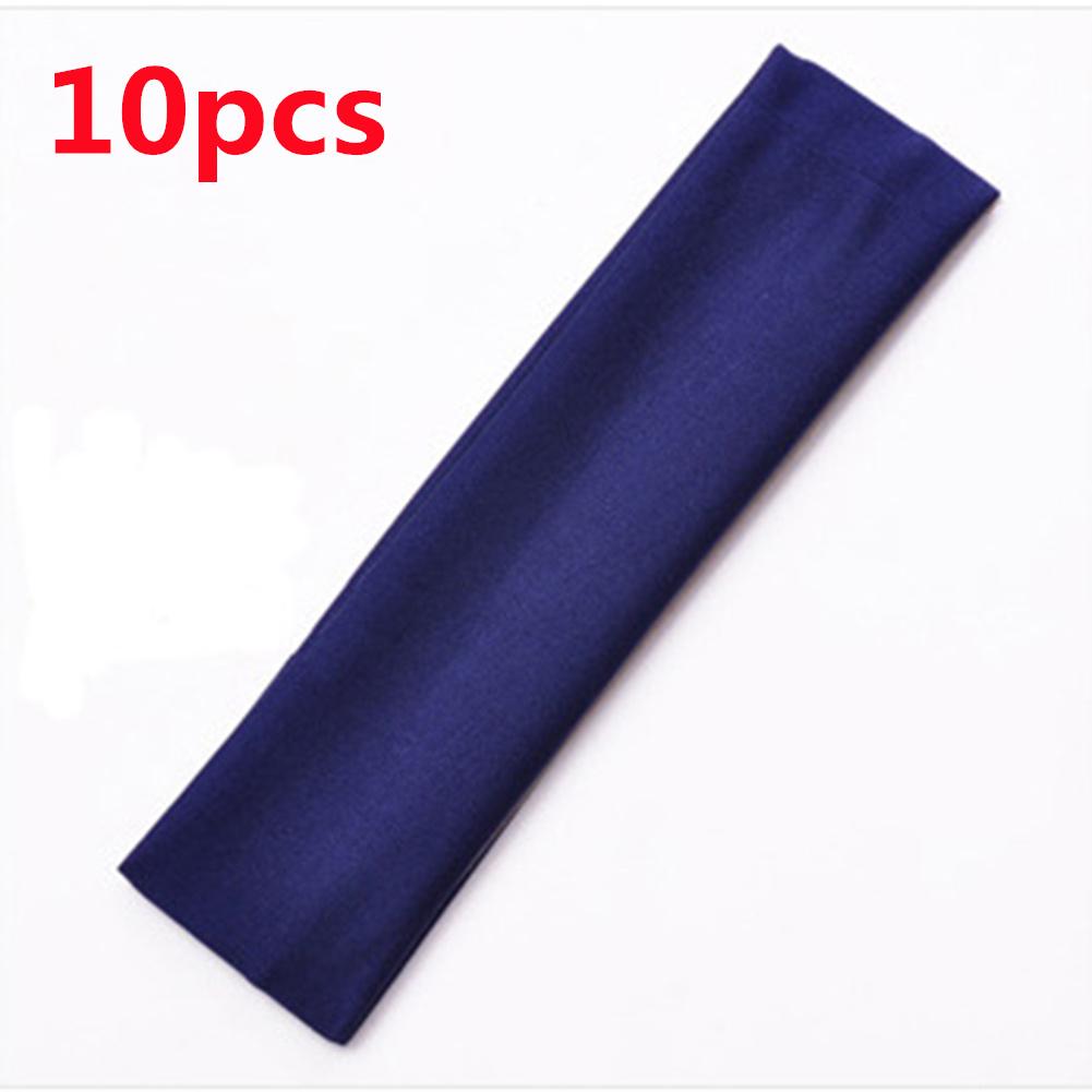 Summer Sports Yoga Headbands for Women Simple Adjustable Men Running Absorb Sweat Elastic Hair Bands Soild Headband Wholesale