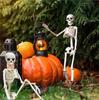 90cm Plastic Skeleton Halloween Decoration Prop