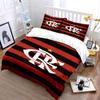 Red-black stripes, "CRF" emblem. Bedding sets Duvet cover sets Duvet covers Pillowcases(1 * Duvet Cover 2 * Pillowcases without duvet insert)