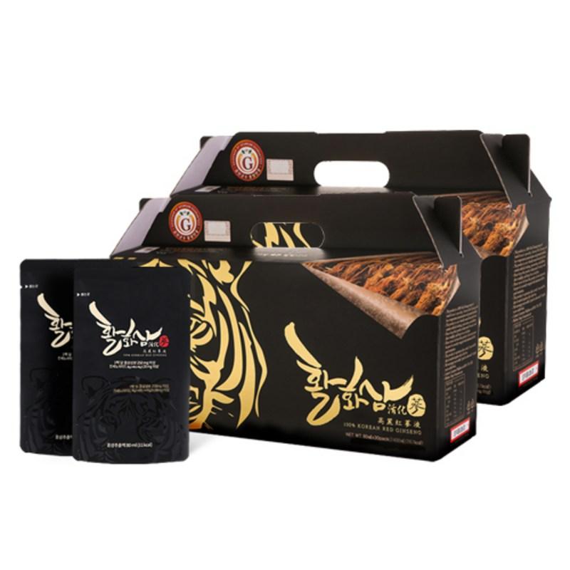 Yangji Red Ginseng Active Ginseng Красный женьшень, 80 мл, 60 шт.