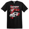 Футболка с графикой S Chassis Power Car Art, футболка с принтом Drift Racing, крутой автомобильный дизайн