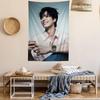 1pc Classic Kpop Park Bo Gum Chart Tapestry Bohemian Wall Tapestries Mandala Wall Art Decor