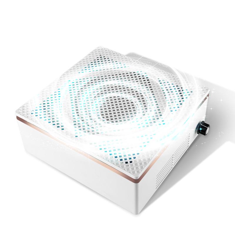 Портативный бесшумный пылесос для ногтей в японском стиле высокой мощности с настольным фильтром