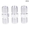 3 шт. Фитинг-ниппель 1/4" наружная резьба - 1/4" наружная резьба NPT, адаптер для трубной арматуры для соединения шланга безвоздушного краскопульта и других