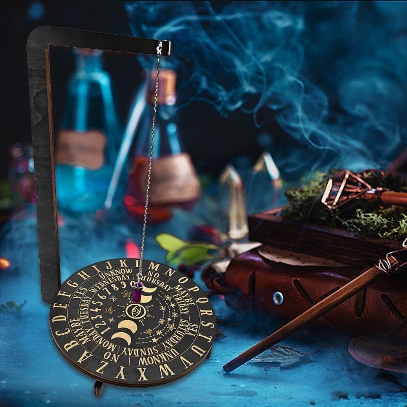 Pendulum Crystal Holder Divinations Pendulum Board Pendulum Holder for Crystal