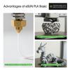ESUN PLA 3D Printing Filament 1.75mm Light Grey FDM Plastic Rod 1KG 27 Colors Factory Quality Guarantee ROHS REACH