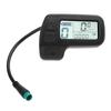 Electric Bicycle LCD Display Waterproof Connector Data Display Meter 24V 36V 48V Universal for