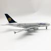 20см 1:400 A380 Авиакомпания Lufthansa Модель самолета из литого сплава Орнамент для приема Подарок