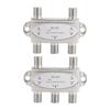 2PCS 4x1 DiSEqC Switch 4 In 1 Out 950 To 2400MHz DiSEqC 1.0 2.0 Satellite Signal Switch Splitter