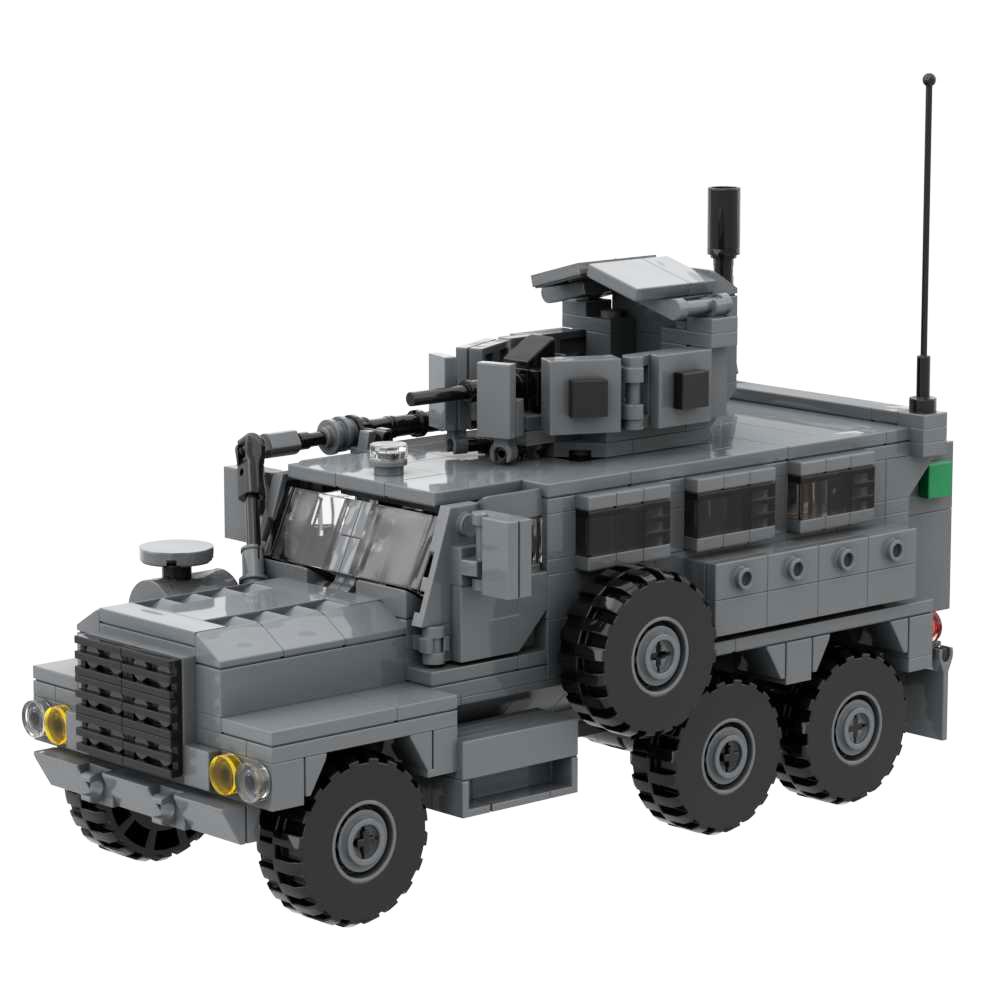 Военный Cougar MRAP Humvee Oshkosh KOZAK 2M1 Украинский Бронированный Тактический Транспортёр Бронированная-Машина Танк Военный Конструктор Игрушка