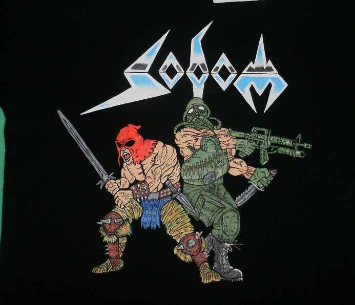 Вдохновленная музыкой группы Sodom, подарок для фанатов, черная футболка унисекс всех размеров