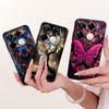For Infinix Note 40 40X 5G Case X6852 New Butterfly Painted Cover Soft Silicone Case For Infinix Note 40 Pro Plus Note40 X Shell