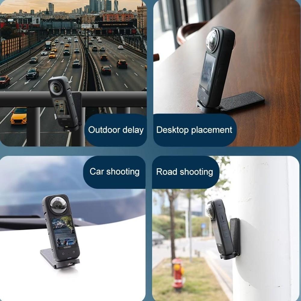 Wall-Mounted Base Magnetic Mount Stand Magnet Steering Holder Bracket for Insta 360 Action Camera