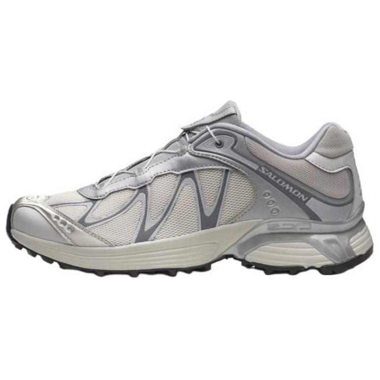 SALOMON XT WHISPER Амортизация и износостойкое покрытие Низкие кроссовки для трейлраннинга Contagrip Унисекс Серые Серебристые Кроссовки 478014