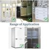 4 Pieces Fridge Lock Refrigerator Lock With 8 Key, Freezer Lock Child Safety Cabinet Lock With Adhesive For Kitchen Appliance, Openable Furniture