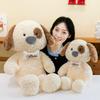Cute Jilininibe Dog Plush Toy Cute Bone Puppy Doll Girl Heart Rag Doll Throw Pillow