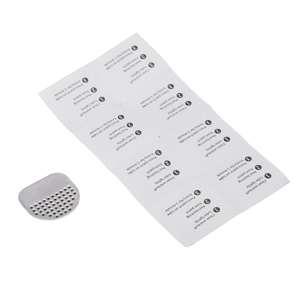 8 шт. Набор резиновых заплат для велосипедных шин, бесклеевая заплатка для ремонта проколов на внутренней камере покрышки горного велосипеда