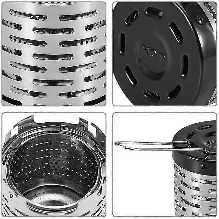 Gas Stove Heating Kit - Stainless Steel Camping Stove - Tent Heating Cover