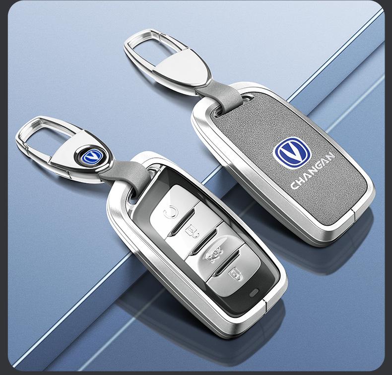 Совместимый чехол для ключа Changan для моделей 14-18 CS75/CS15/CS35 - Полный защитный чехол для мужчин и женщин