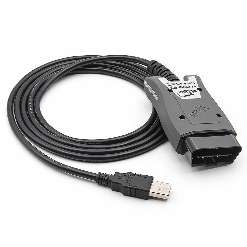 Vgate VLinker FS ELM327 Для Ford FORScan HS MS CAN ELM327 OBD 2 OBD2 Автомобильный Диагностический Сканер Интерфейс Инструменты OBDII Для Mazda