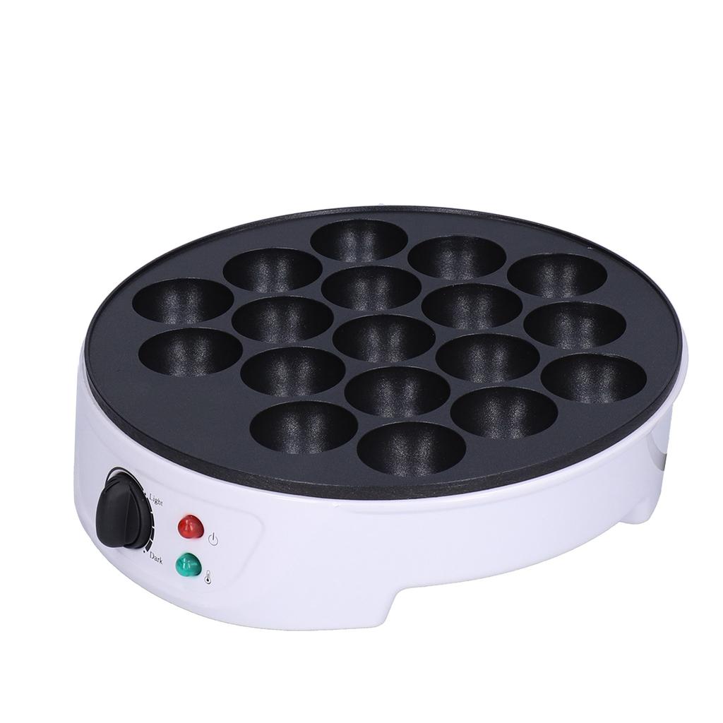 18-Hole Takoyaki Maker Portable Mini Octopus Ball Electric Baking Pan Breakfast Machine