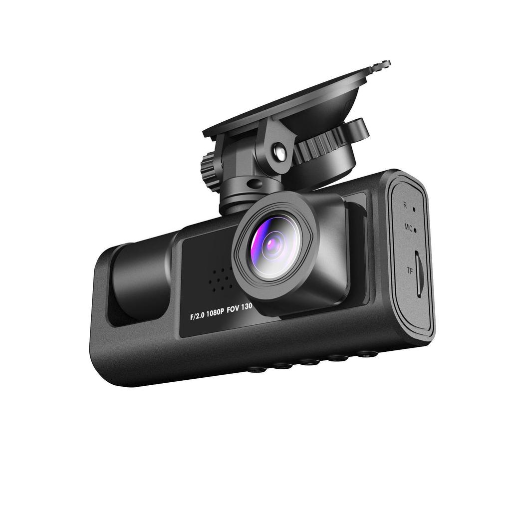 New Icreative Car DVR 3 Cameras Full HD 1080P Dual Lens Car DVR Camera 2.0 Inch IPS Screen Front Rear Recorder Camera