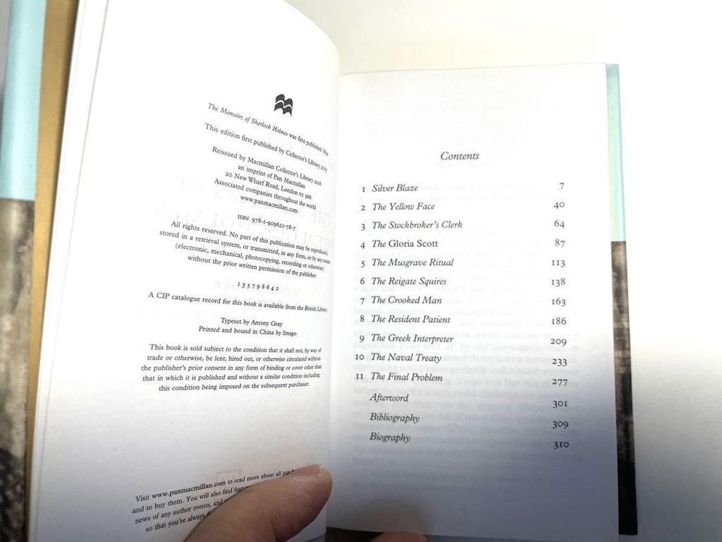 [Б/У] Редкая и красивая английская книга Шерлок Холмс