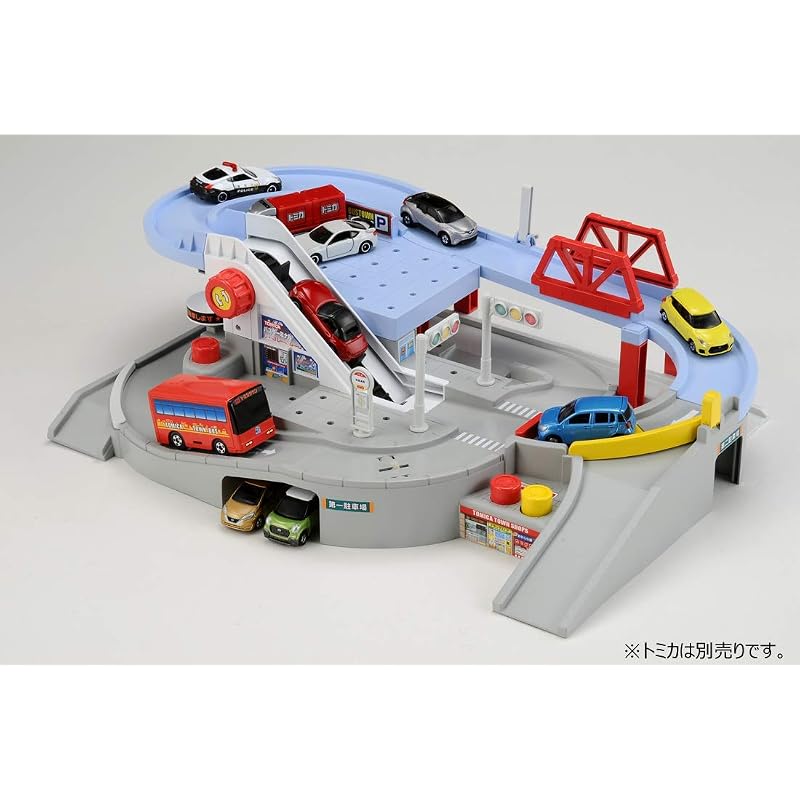 TAKARA TOMY Мир Томики: Давайте бегать с Томикой! Город Автобусов Гуругуру