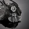 Ожерелье Шлем Ужаса Викинга Руна Вегвизир Амулет Античная Сталь Viking Jewelry для Мужчин