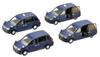 Tomytec The Car Collection Carcolle Basic Set Selection JPN Taxi Deep Blue Diorama Supplies 336228 (Select)