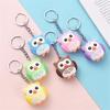 PVC Student Gift Bag Charms Birthday Gifts Owl Keychain Car Keychain Animal Keyring Owl Pendant