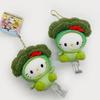Cute Hello Kitty Broccoli Shrimp Plush Keychain Bag Charm Decoration