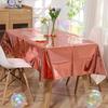 5PCS Shiny Foil Aluminum Film Tablecloth Colorful Table Cover Portable Picnic Blanket  Picnic