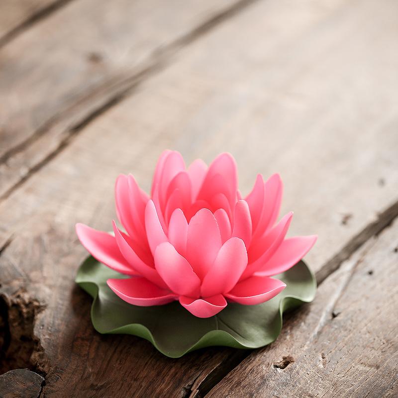 Керамическая печь для благовоний Lotus, держатель для благовоний из нити, точка ароматизации, благовония из сандалового дерева, украшение для дома Chenxiang